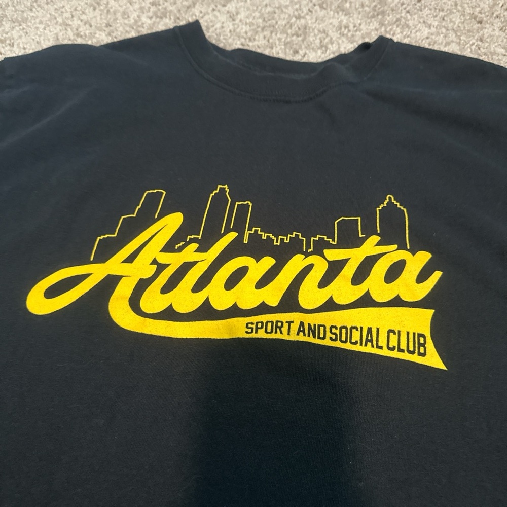 Atlanta Sport and Social Club Black T-Shirt